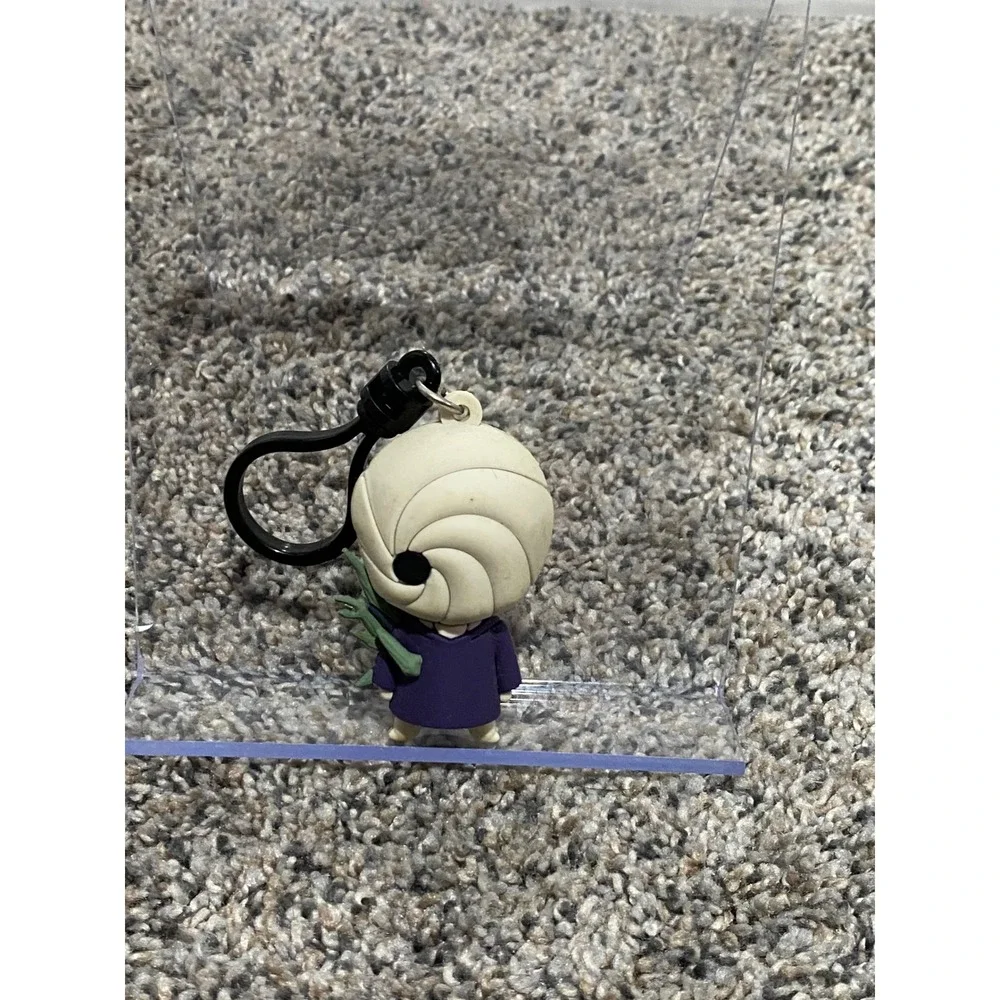 Keychain Naruto Shippuden Unisex Purple Excellent 3D Foam Bag Clip Tobi OS